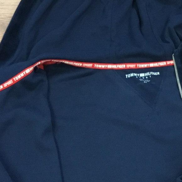 Tommy Hilfiger Sport Velour Hoodie 2x large - Picture 9 of 10